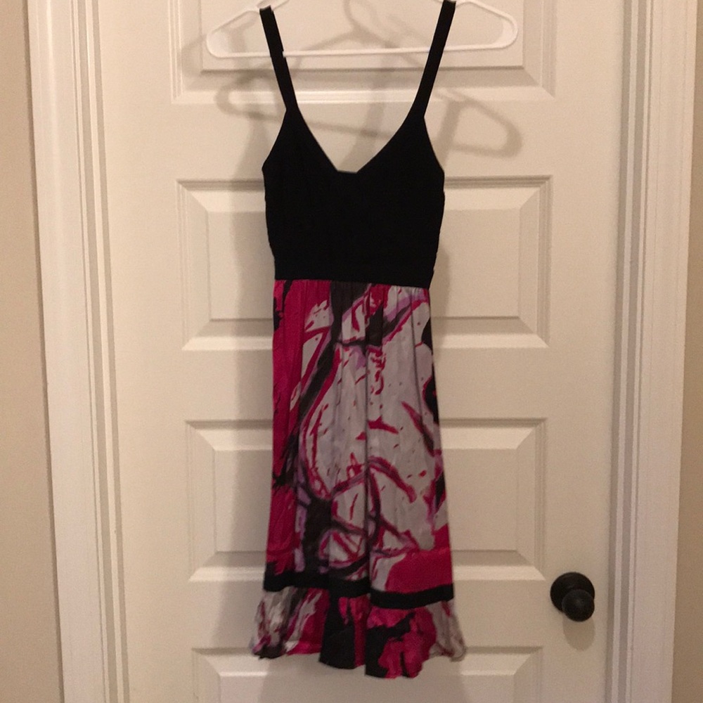 Gorgeous silk Bebe dress